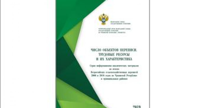 Об информационно - аналитическом материале «Число объектов переписи. Трудовые ресурсы и их характеристика»